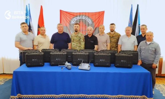 Понад 2 мільйони на дрони Вінниччина підтримала захисників Покровського напрямку Понад 2 мільйони на дрони Вінниччина підтримала захисників Покровського напрямку