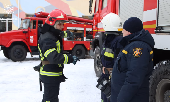 Понад 30 рятувальників гасили "пожежу" в ліцеї на Оратівщині