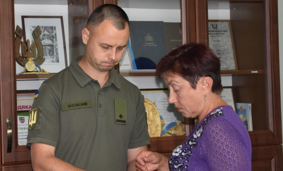 Посмертний орден «За мужність» отримала мати Героя з Якушинецької громади