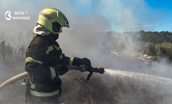 Пожежі в екосистемах охопили п'ять районів та Вінницю за добу Пожежі в екосистемах охопили п'ять районів та Вінницю за добу