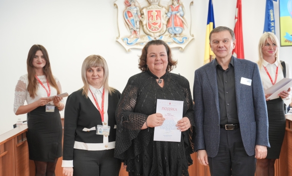 Представникам галузі культури вручили подяки від Вінницької міськради та виконкому