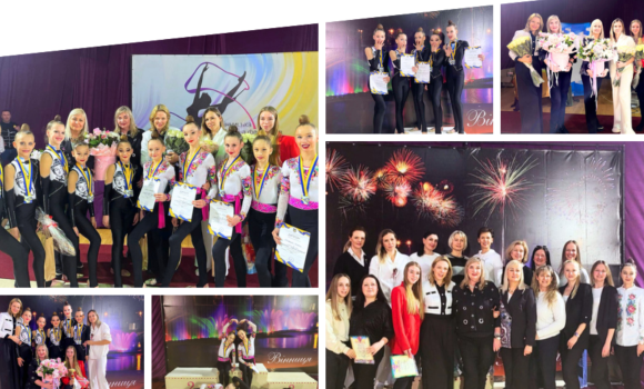 Призові місця здобули вінницькі художні гімнастки на чемпіонаті України