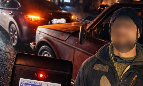 Протаранив чужу автівку водій напідпитку вчинив у Вінниці ДТП