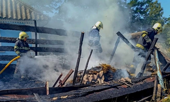 Пустощі п'ятирічної дитини спричинили пожежу на Вінниччині