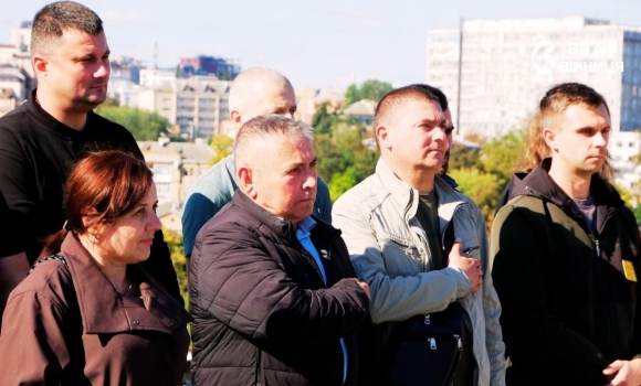 Разом із 120-ю бригадою тероборони вінничани завершили навчання в центрі нацспротиву
