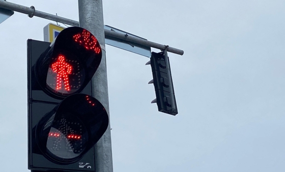 Режим аварійних відключень електроенергії частково вплинув на світлофори Вінниці