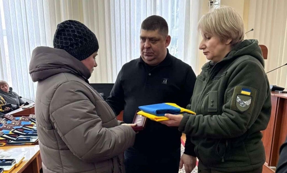 Родини трьох захисників з Літинської громади отримали посмертні нагороди воїнів