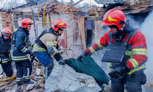 Рятувальники ліквідували всі пожежі, які виникли внаслідок ворожих ударів по Вінниці