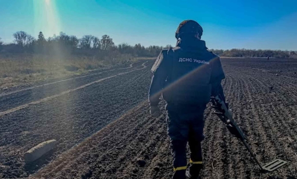 Рятувальники знешкодили на Вінниччині артилерійський снаряд