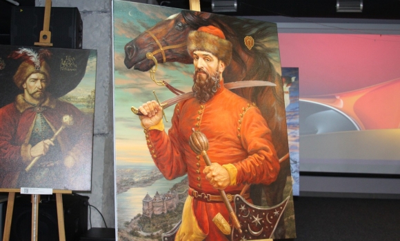 До Вінниці привезли оновлений портрет українського гетьмана