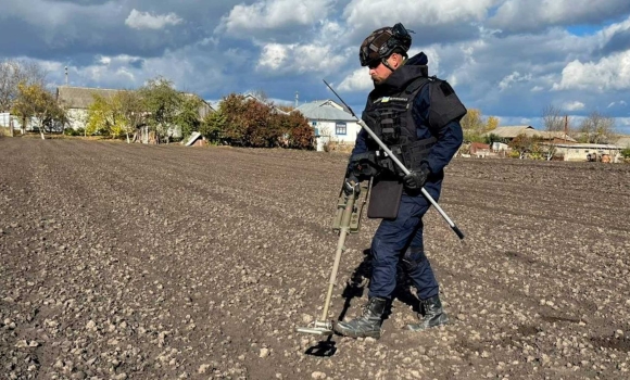 Сапери ДСНС знешкодили мінометну міну часів Другої світової у Бершадській громаді Сапери ДСНС знешкодили мінометну міну часів Другої світової у Бершадській громаді