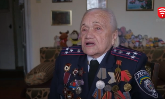 Ветеран Другої світової війни, 98-річна Ольга Твердохлєбова: не могла подумати, що Росія так вчинить