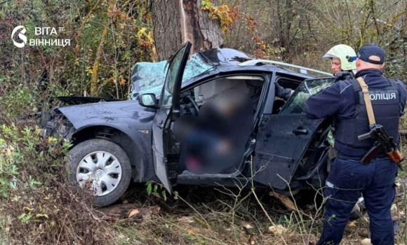 Серед загиблих — 16-річний підліток на Жмеринщині Renault злетів у кювет і врізався в дерево