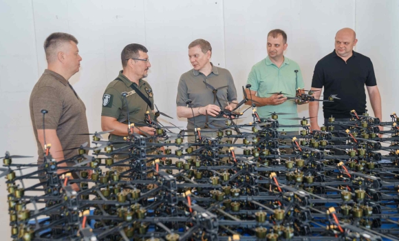 Ще 300 FPV-дронів отримала від вінничан 59 штурмова бригада