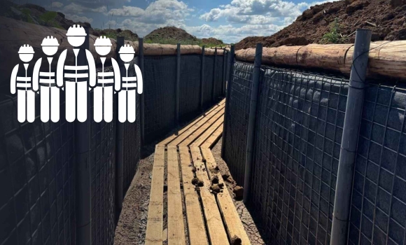 Ще одна бригада з Калинівщини вирушила на будівництво фортифікаційних споруд