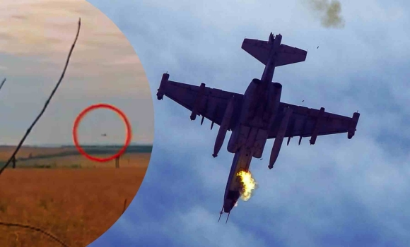 Ще один ворожий літак ліквідували на Донеччині українські зенітники знищили СУ-25