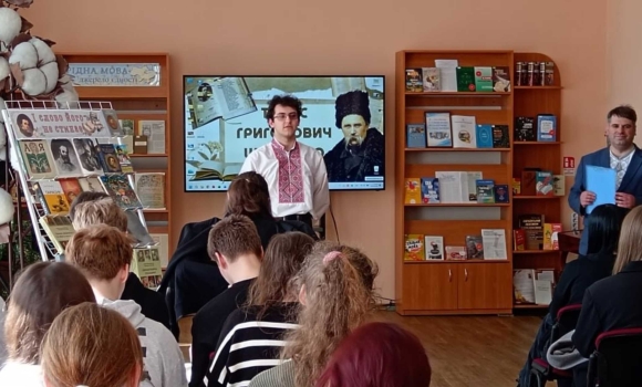 Шевченківські дні організували у вінницьких бібліотеках Шевченківські дні організували у вінницьких бібліотеках