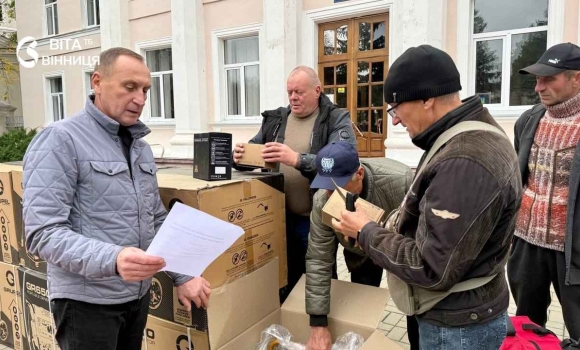 Шість генераторів для шкіл і мотопомпи для рятувальників Бершадщина отримала допомогу з Польщі Шість генераторів для шкіл і мотопомпи для рятувальників Бершадщина отримала допомогу з Польщі