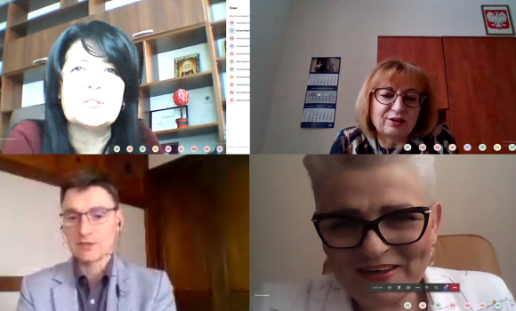 Вінницькі педагоги провели онлайн-зустріч із колегами з Кельце 