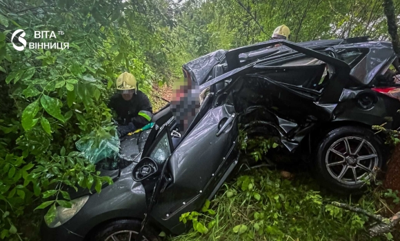Смертельна ДТП у Тиврівській громаді загинули 22-річний водій та його бабуся