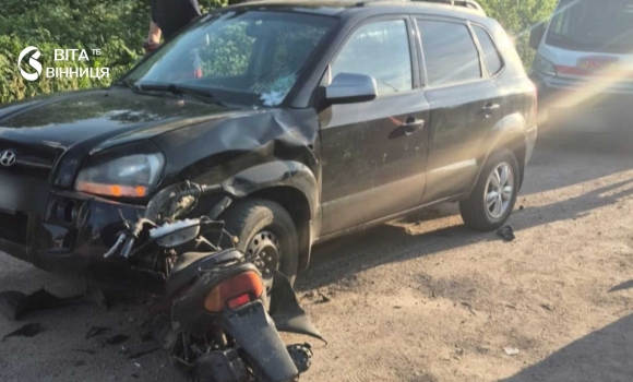 Смертельна ДТП у Вахнівці після зіткнення з Hyundai загинув підліток на скутері Смертельна ДТП у Вахнівці після зіткнення з Hyundai загинув підліток на скутері