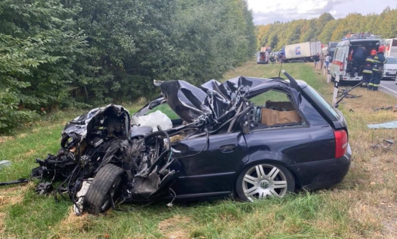 Смертельне ДТП у Немирівській громаді - водій Audi вирулив на зустрічку перед вантажівкою