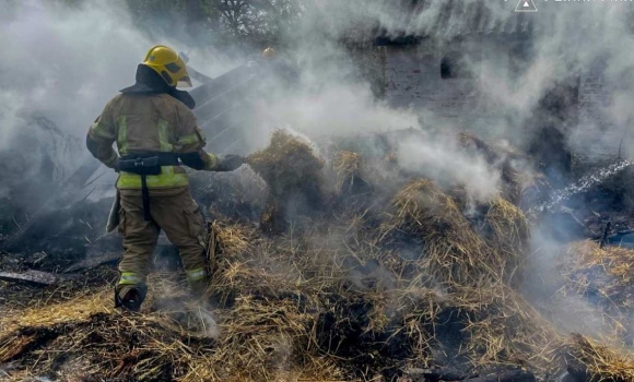 Спалахнув навіть телевізор на Вінниччині рятувальники працювали у посиленому режимі
