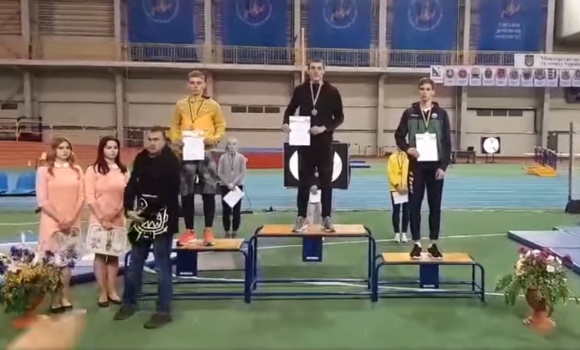 Владислав Хоменський з Вінниці переміг на чемпіонаті України з легкої атлетики