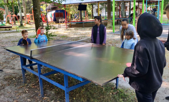 Спортивна спільнота Вінниці влаштувала діткам у таборі "ЯМаріуполь. Родина" активне дозвілля