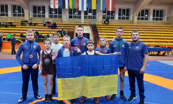Спортсмени з Вінниці здобули шість медалей на турнірі з греко-римської боротьби