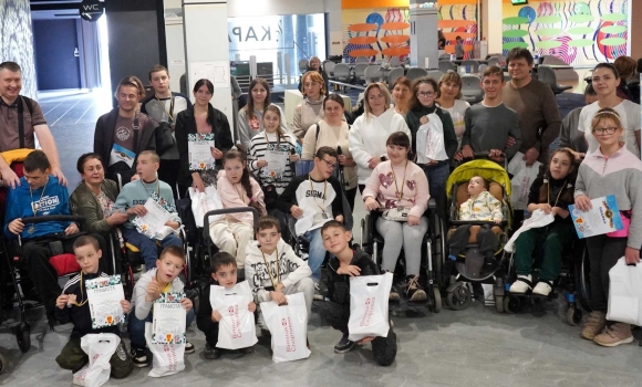 Спортивний захід для дітей з інвалідністю організували у Вінниці Спортивний захід для дітей з інвалідністю організували у Вінниці