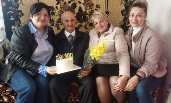 100-річний ювілей відсвяткував ветеран та мудрий педагог з Вапнярки