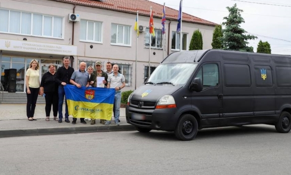 Стрижавська громада передала військовим систему РЕБ та автомобіль