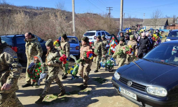 Студенянська громада прощалась Героєм-прикордонником