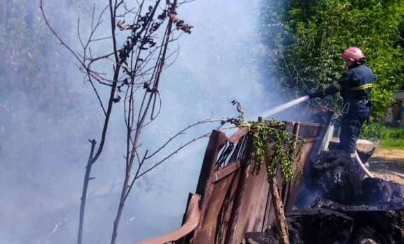 Суха трава та сміття горіли в усіх районах Вінницької області