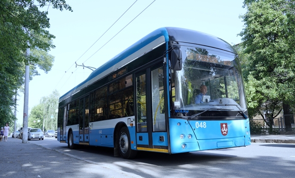 У Вінниці запустили подовжений тролейбусний маршрут "Вишенька - ВПЗ"