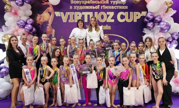 Тріумф грації у Вінниці 400 юних гімнасток з усієї України виборювали кубок «Virtuoz Cup»