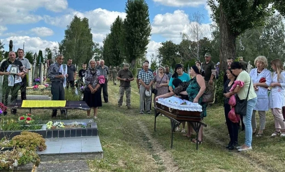 Тульчин попрощався з 59-річним капітаном, офіцером резерву