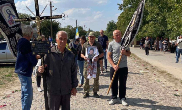 Тульчинська громада прощалась із загиблим на фронті сапером