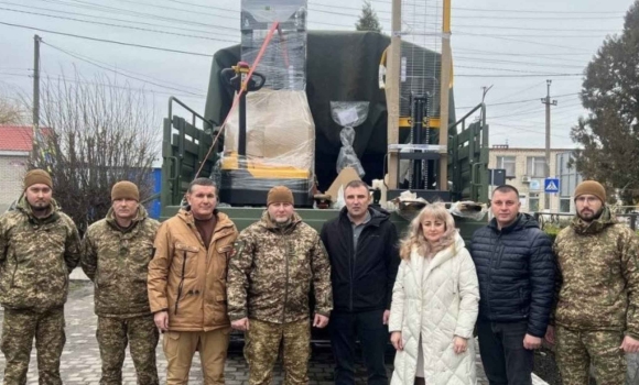 Турбівська громада передала військовим дрони та штабелери