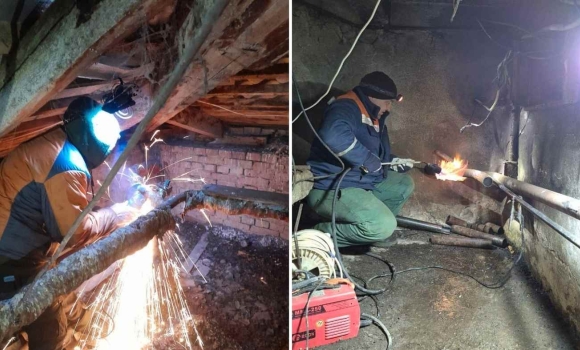 У багатоповерхівках Києва тепло відновлювали й жмеринські комунальники