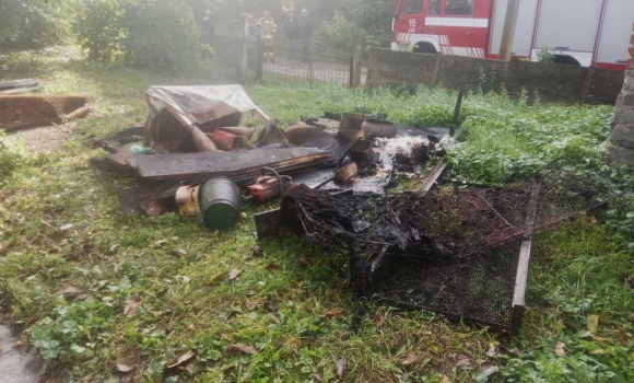 У Барській громаді під час пожежі у будинку загинув 51-річний чоловік