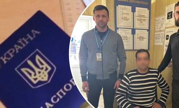 У Бершаді допомогли оновити документи пораненому військовослужбовцю