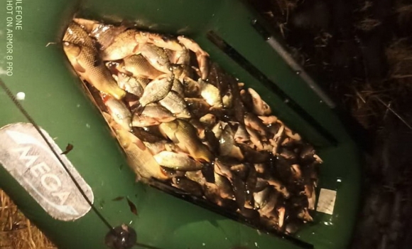 У Гайсинському районі браконьєри наловили повний човен риби