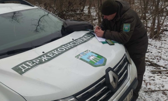 У Гайсинському районі незаконно вирубані дрова вивозили вантажівками