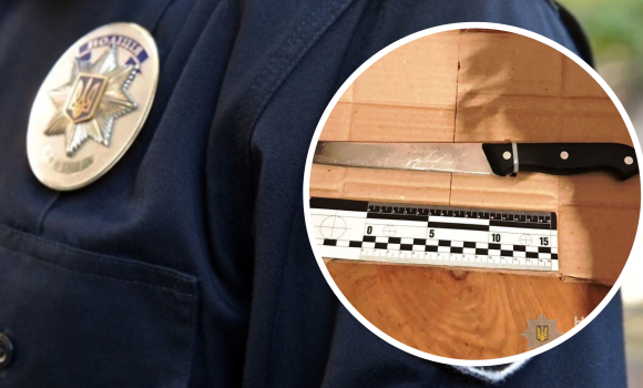 У Гайсинському районі п'яний батько намагався зарізати 17-річного сина