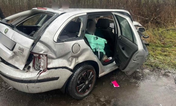 У Гайсині зіткнулись два легковики водійка та пасажир госпіталізовані