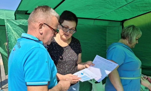 У Гайсинському районі влаштували імпровізоване «Містечко здоров’я»