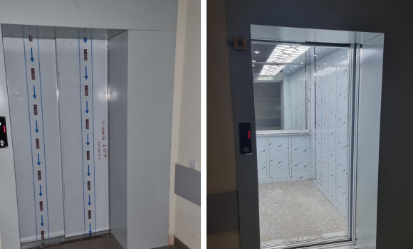 У Калинівській центральній районній лікарні встановили новенький ліфт