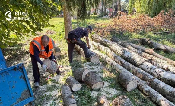 У Калинівській громаді заготовляють дрова для комунальних закладів У Калинівській громаді заготовляють дрова для комунальних закладів